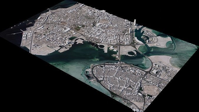 Manama - Bahrain 3D model