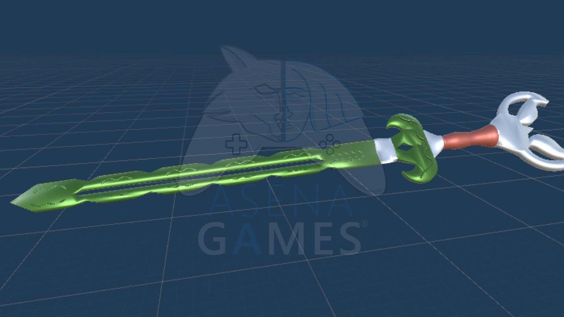 SABER AND SHiELD ASSETS BY ASENA GAMES STUDiO 3D model_6