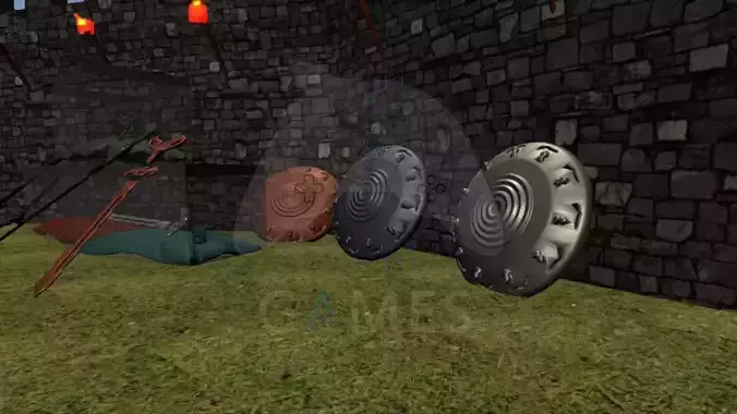 SABER AND SHiELD ASSETS BY ASENA GAMES STUDiO