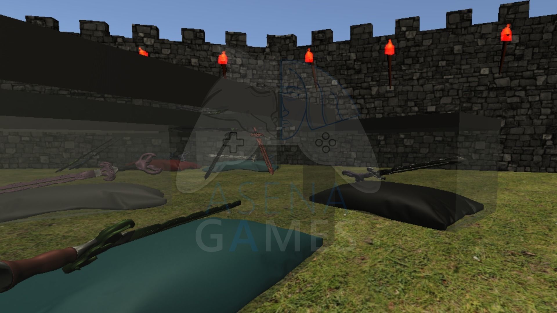 SABER AND SHiELD ASSETS BY ASENA GAMES STUDiO 3D model_8