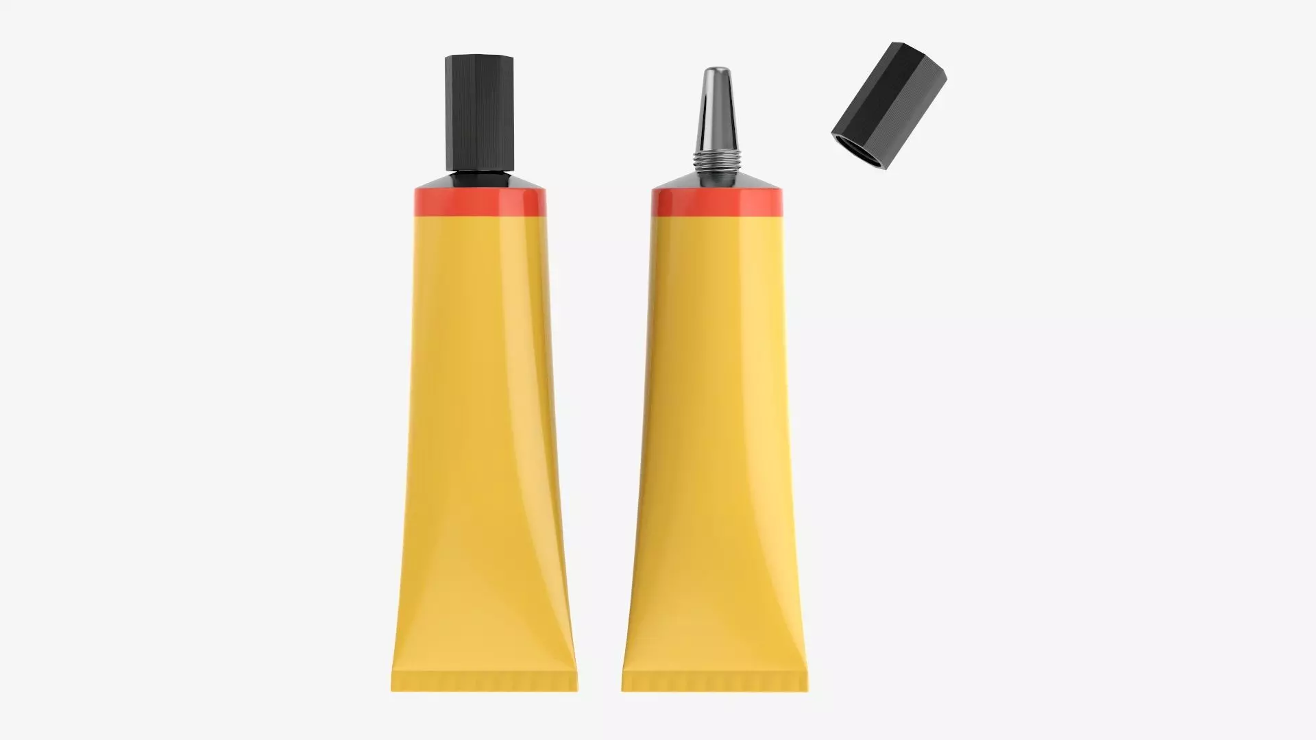 Instant super glue tin tube 01 3D model_0