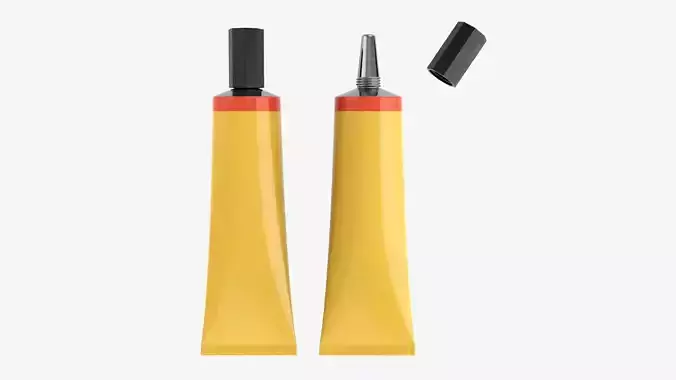 Instant super glue tin tube 01