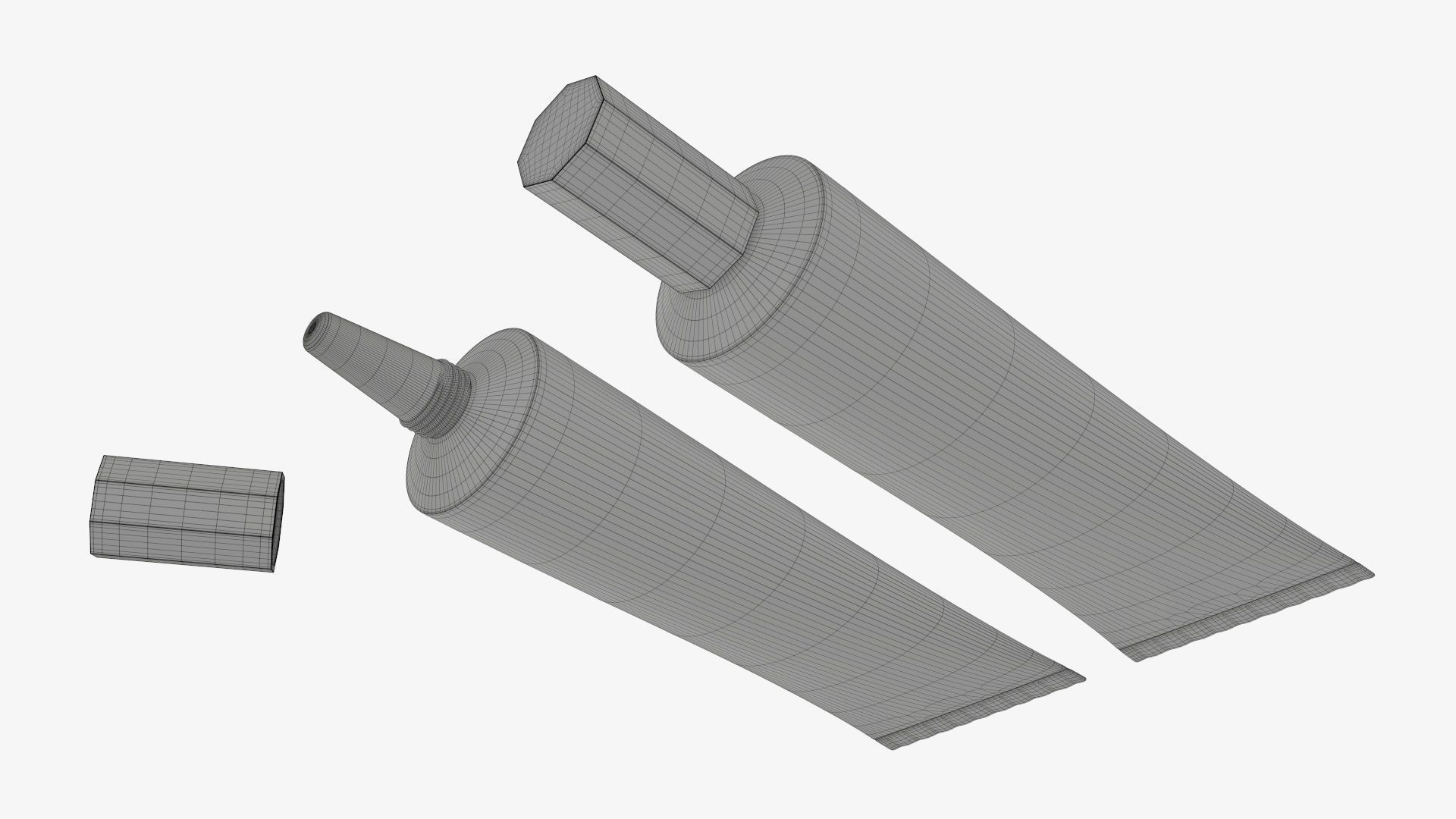 Instant super glue tin tube 01 3D model_8