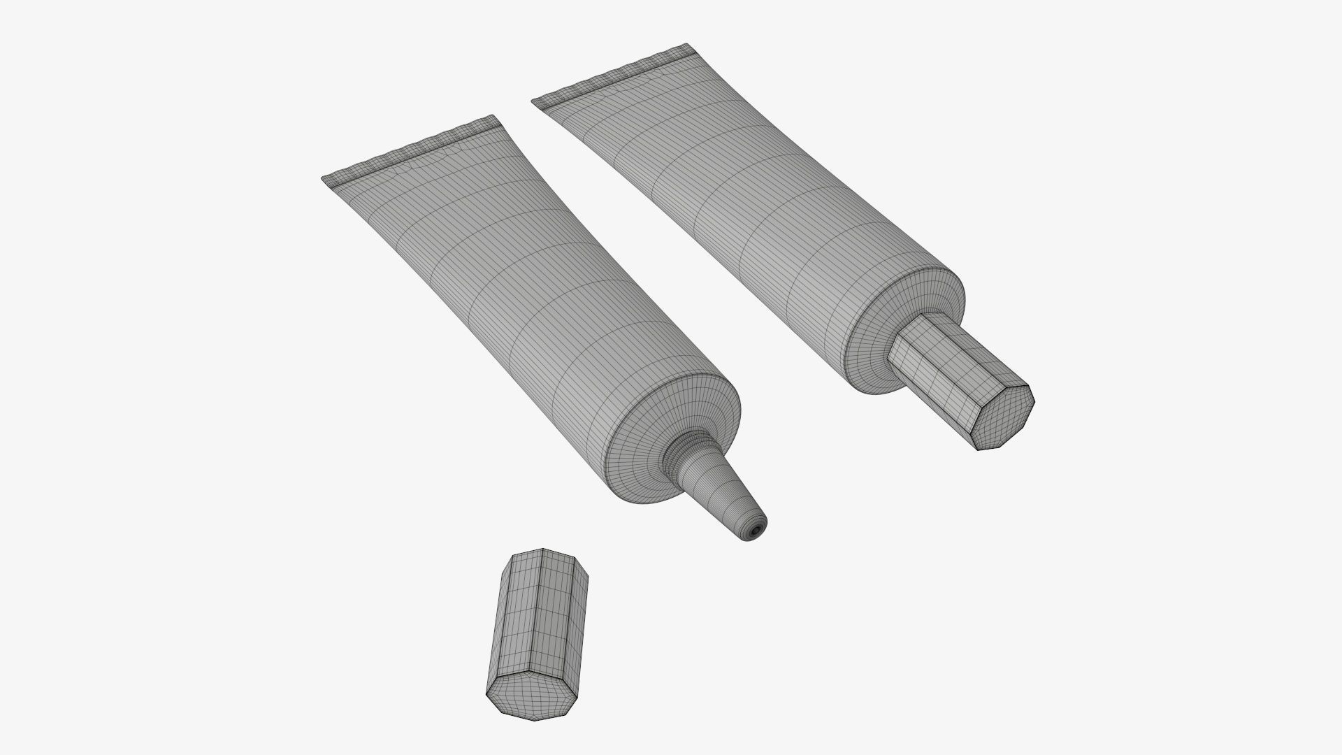 Instant super glue tin tube 01 3D model_7