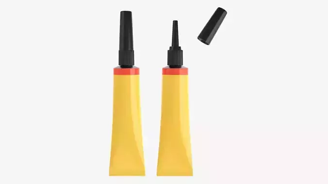 Instant super glue tin tube 02