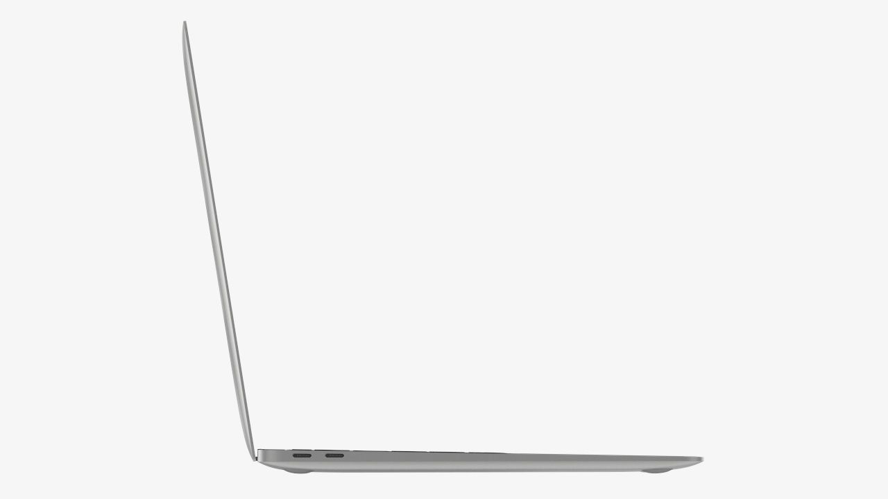 Open laptop mockup 01 3D model_6