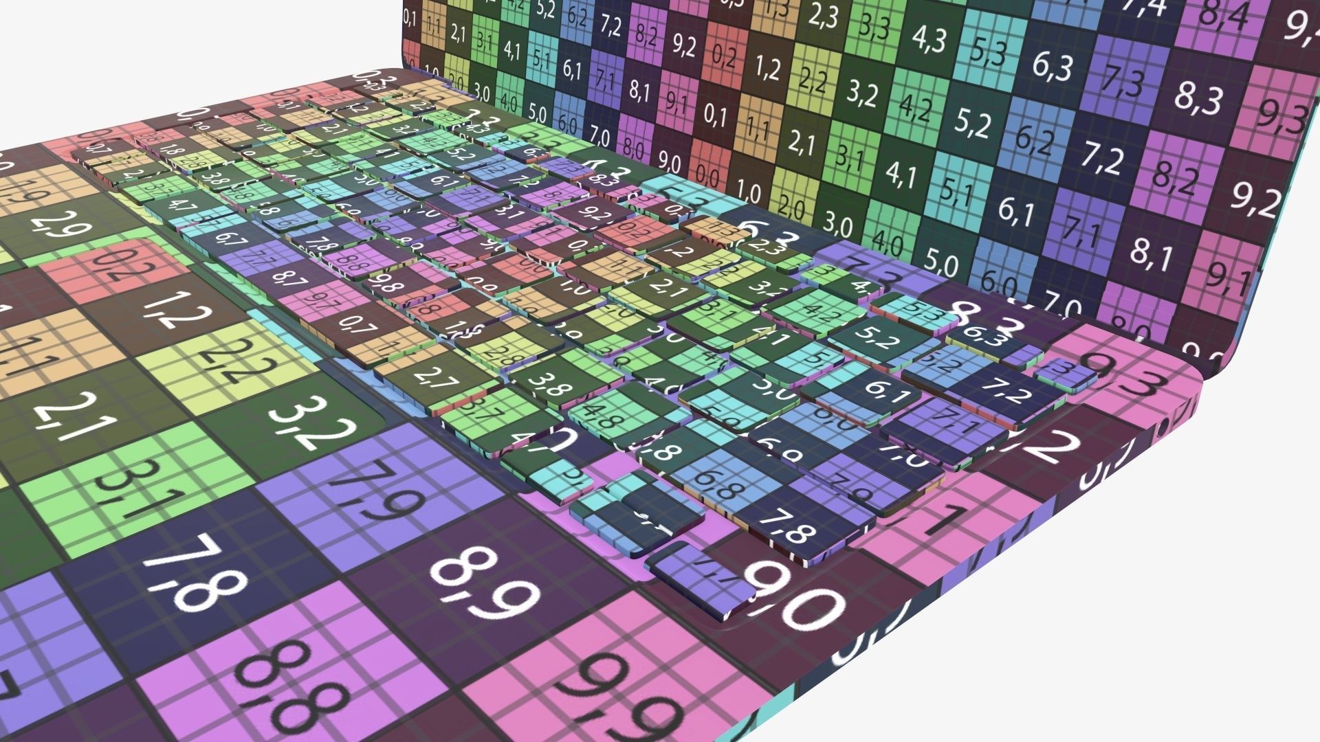 Open laptop mockup 01 3D model_20