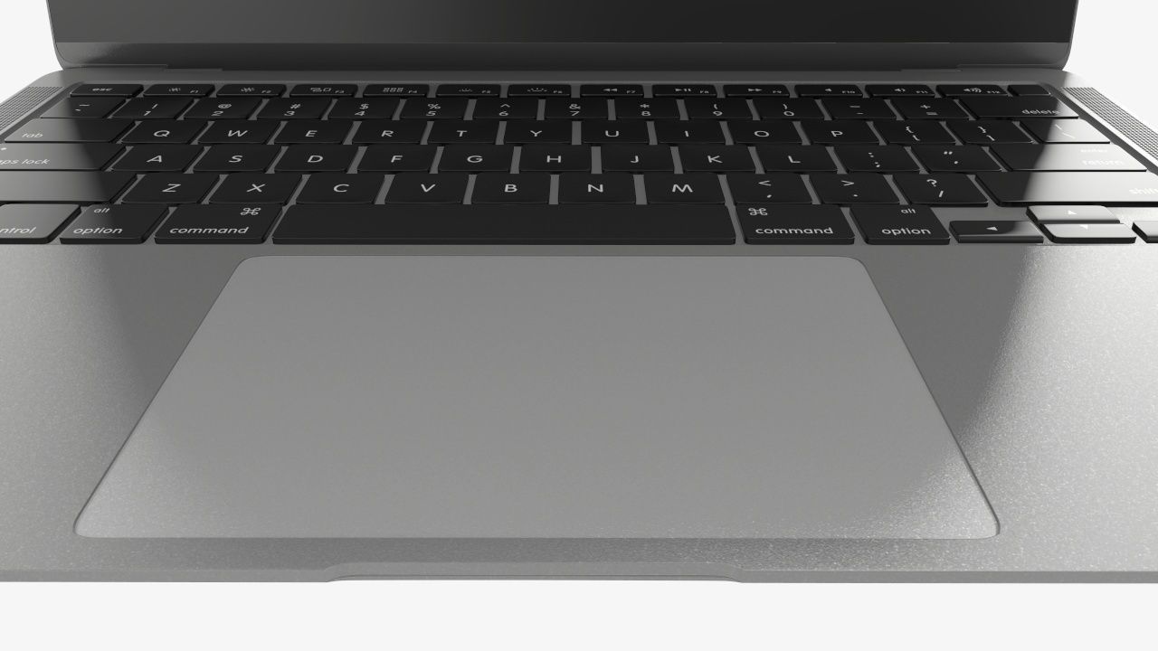  Closed laptop mockup 03 3D model_11