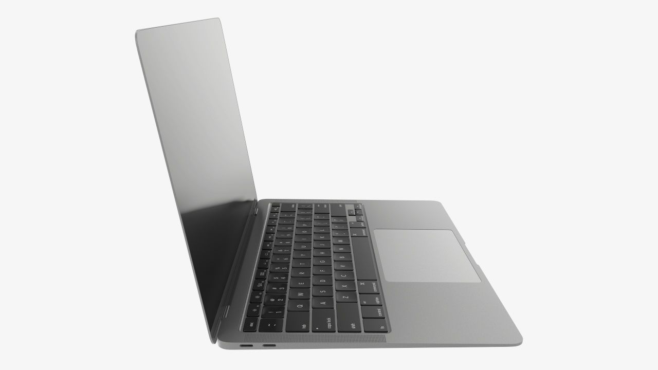  Closed laptop mockup 03 3D model_7