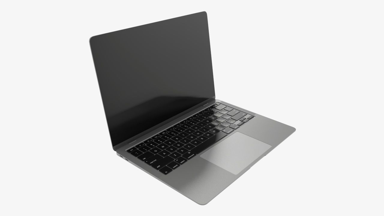  Closed laptop mockup 03 3D model_6