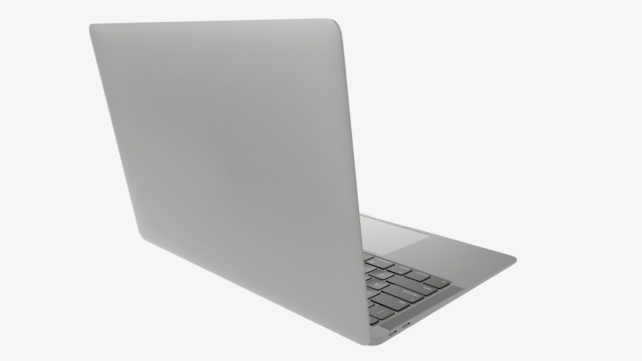  Closed laptop mockup 03 3D model_8