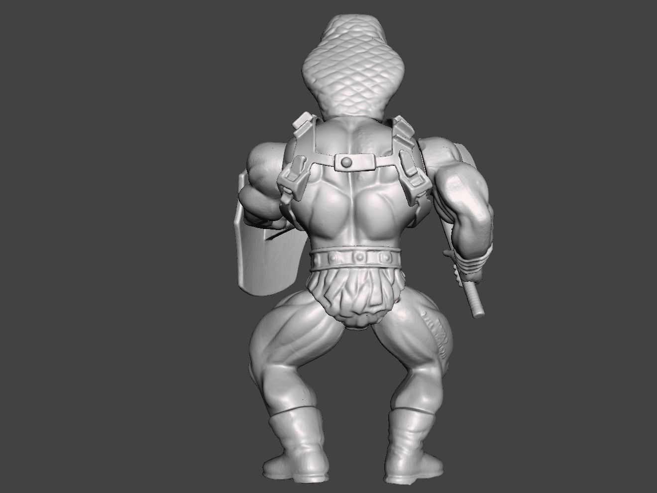 SUNGOLD COBRA VINTAGE GALAXY WARRIOR ACTION FIGURE COMPLETE 3D print model_2