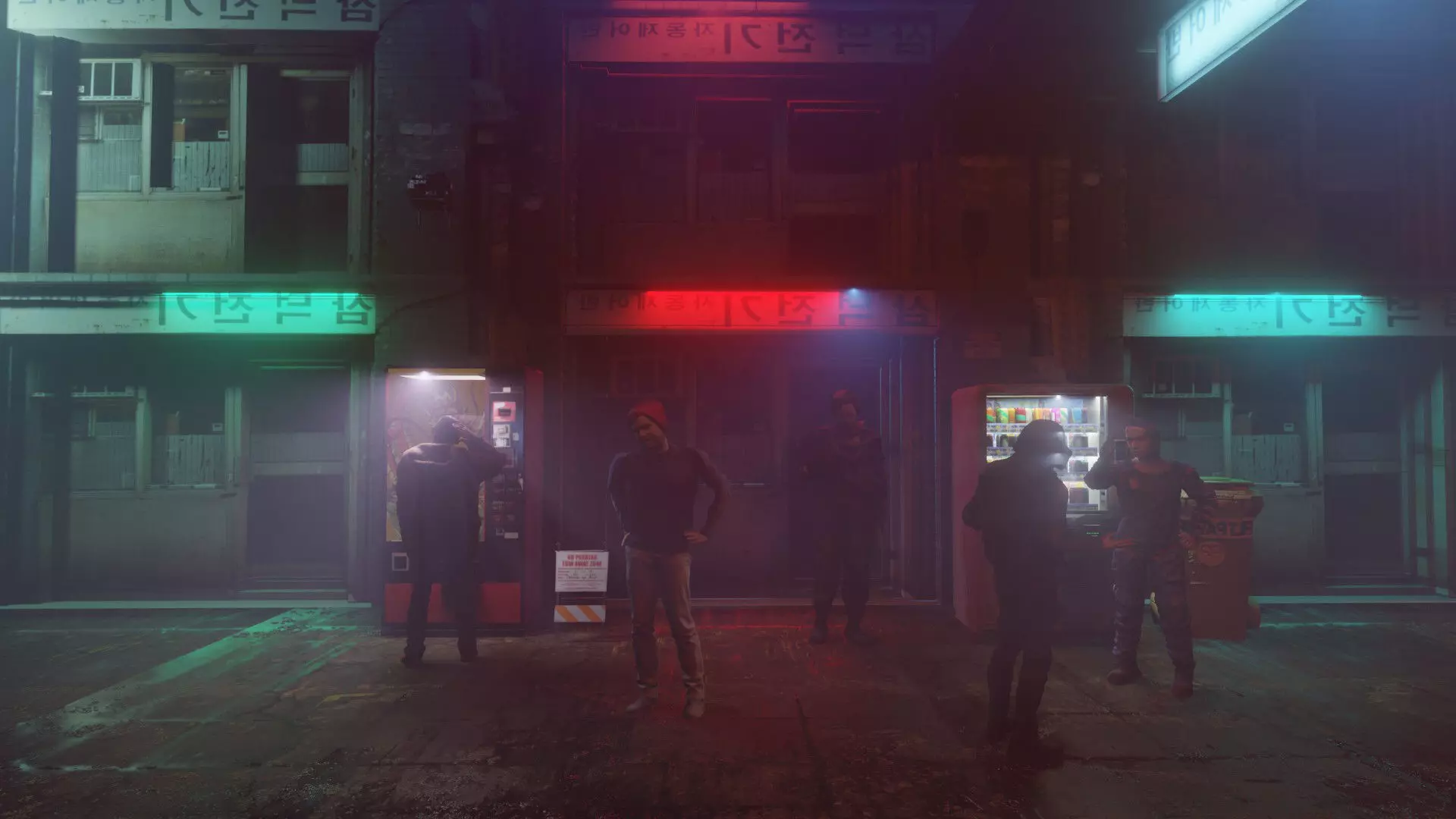 Cyberpunk City Free 3D model