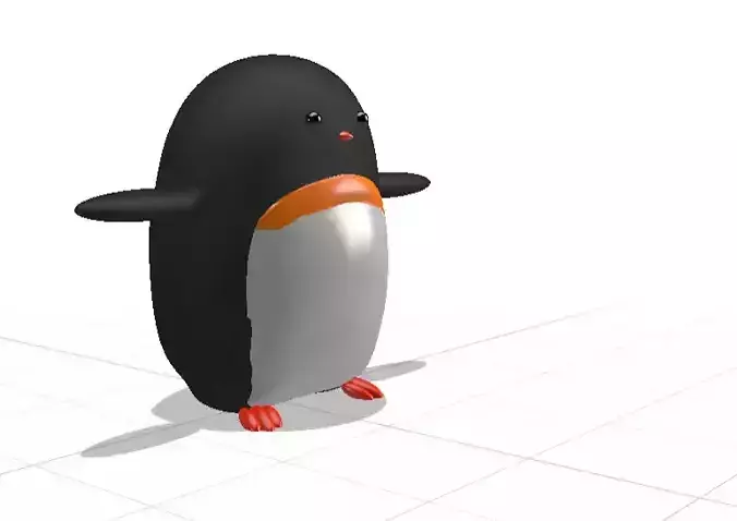 Oliver Penguin Free 3D model