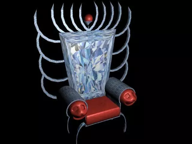 Devil King Chair 3D model