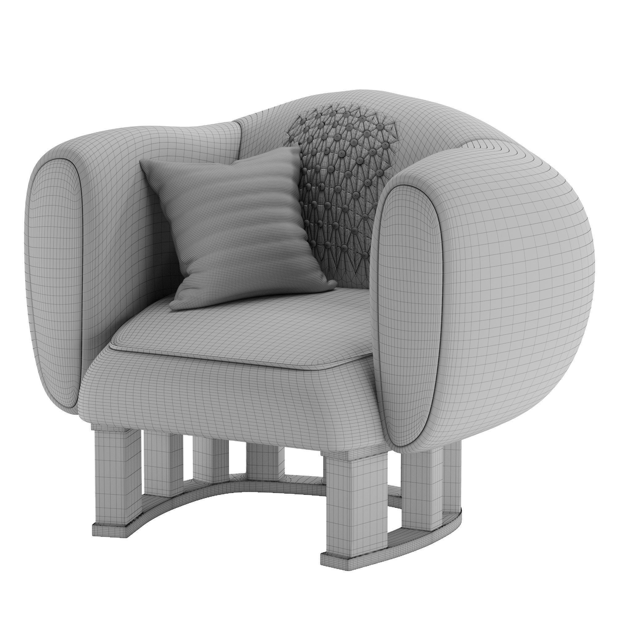 Bold Chair 3D model_2
