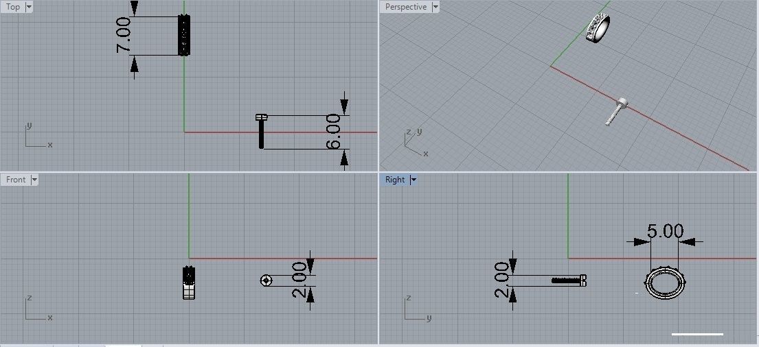 Reliquary Pendant with Key - Jewelry 3D - PG-412 3D print model_25