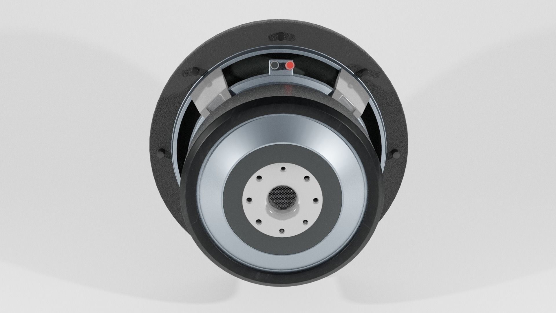 Woofer Speaker Clean 01 - Blender 3d 3D model_8