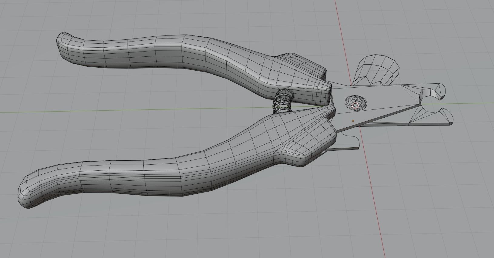 claw cutter Low-poly 3D model_8