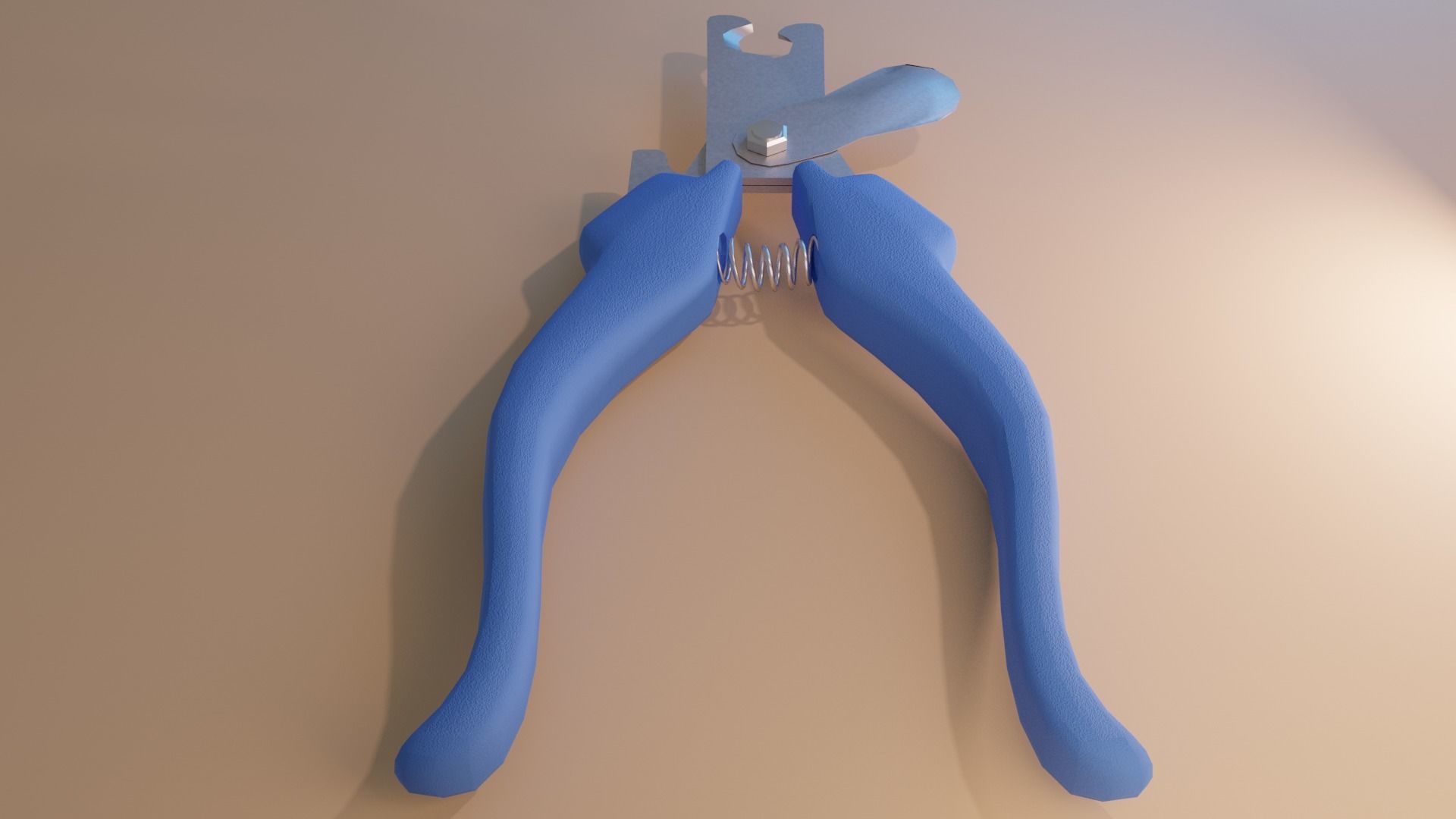 claw cutter Low-poly 3D model_6