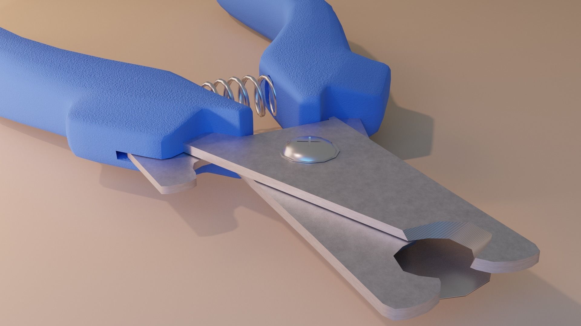 claw cutter Low-poly 3D model_3