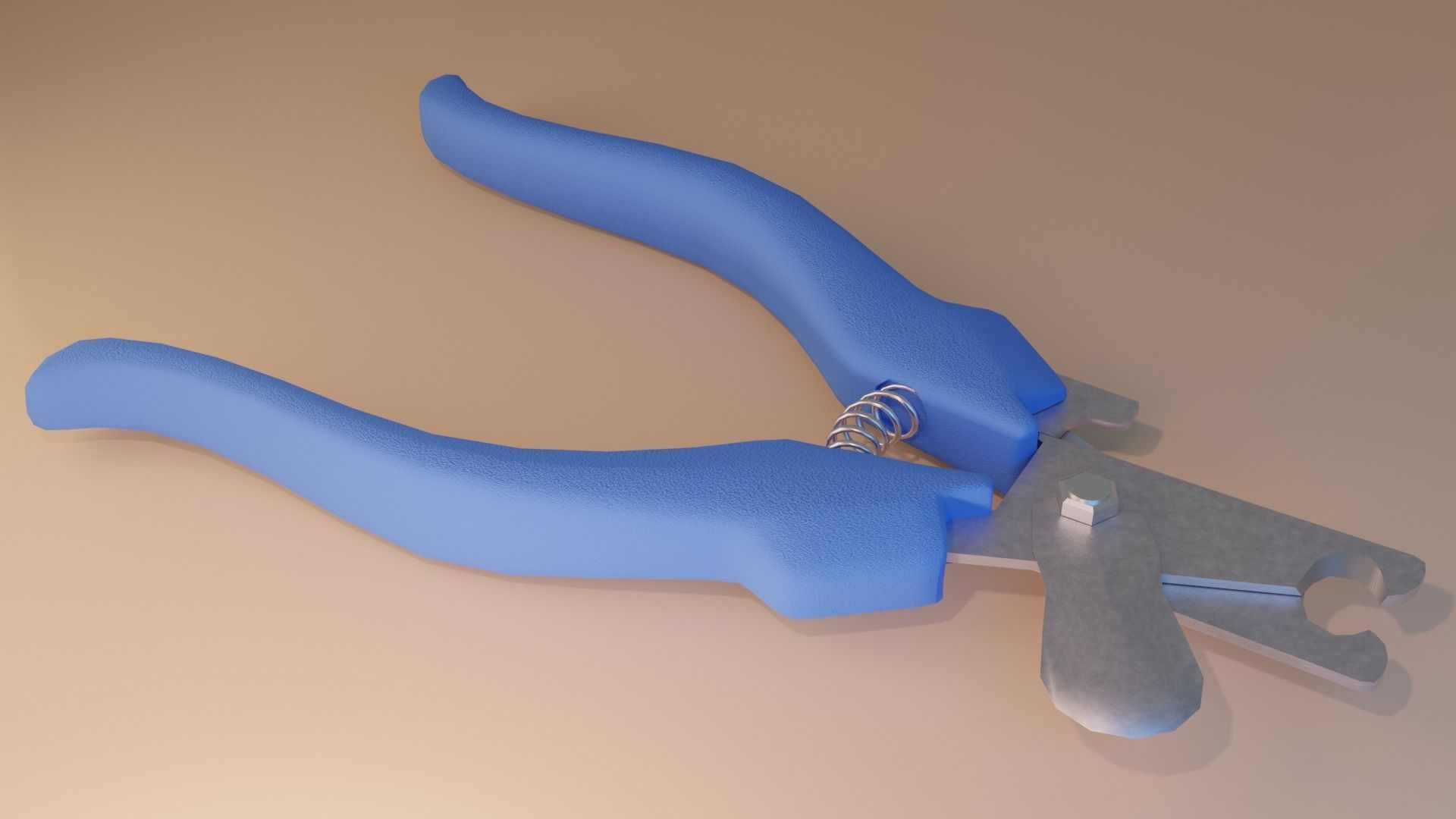 claw cutter Low-poly 3D model_5