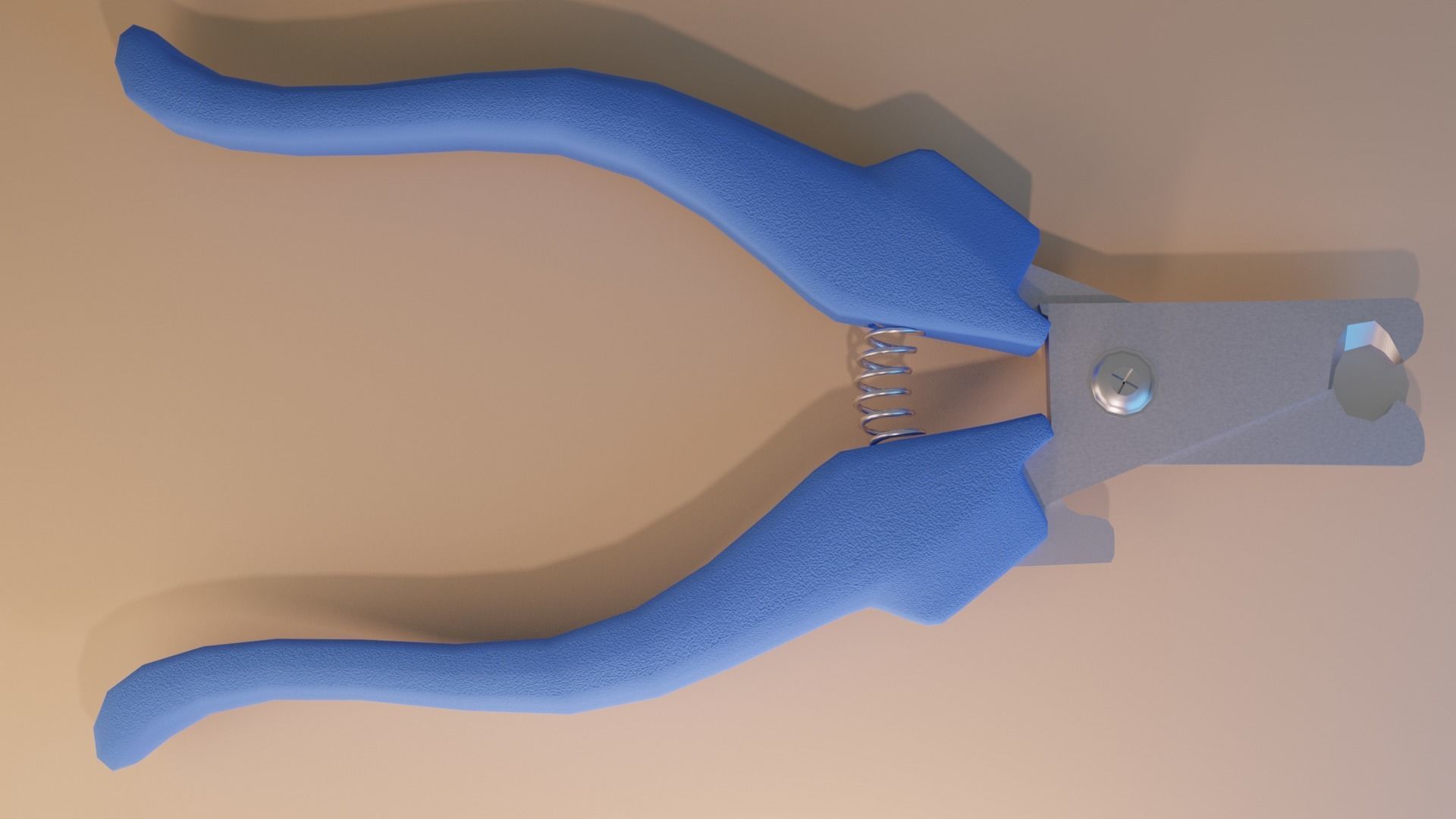 claw cutter Low-poly 3D model_2