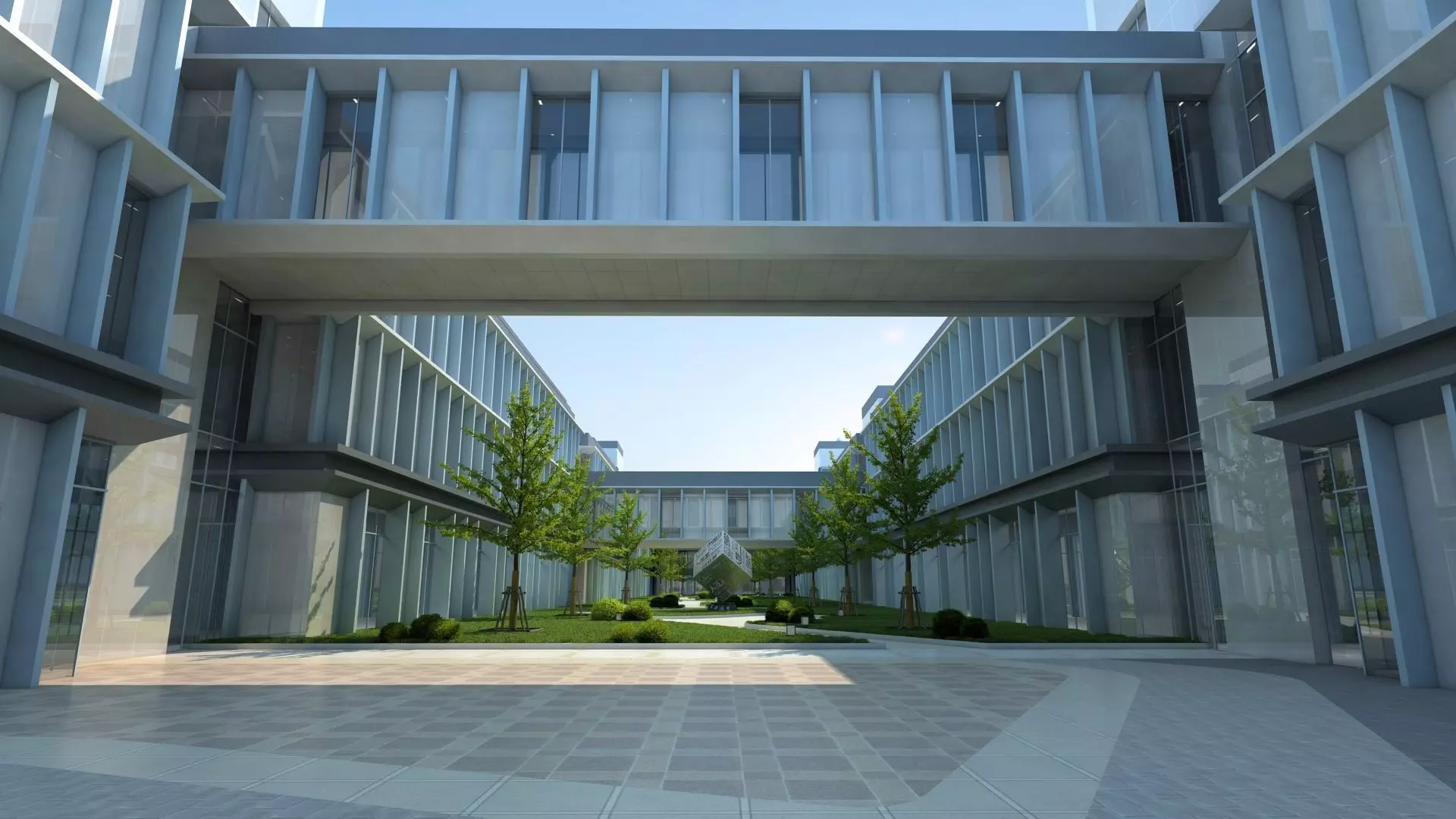 Office building 3D model_0