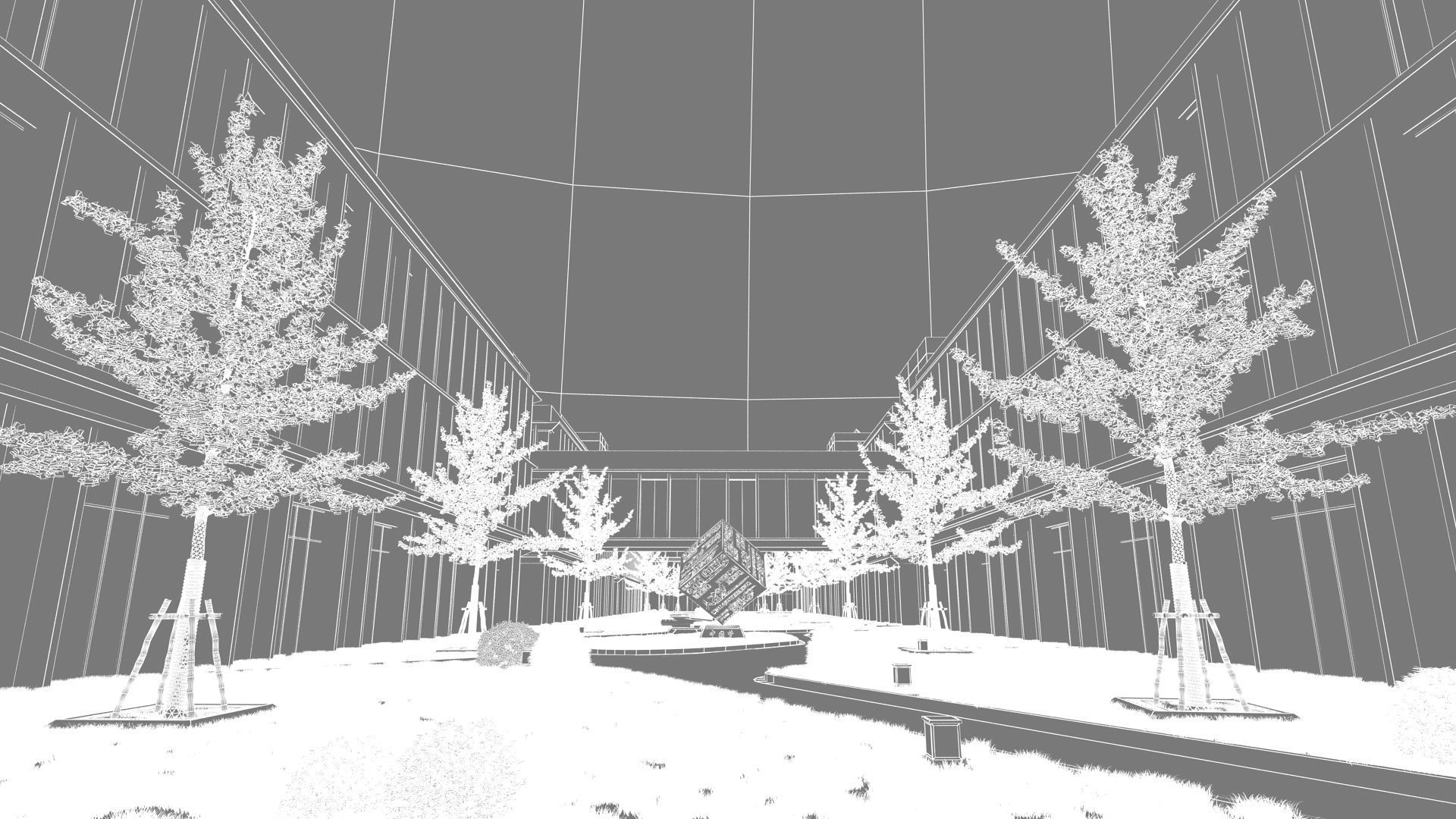 Office building 3D model_9