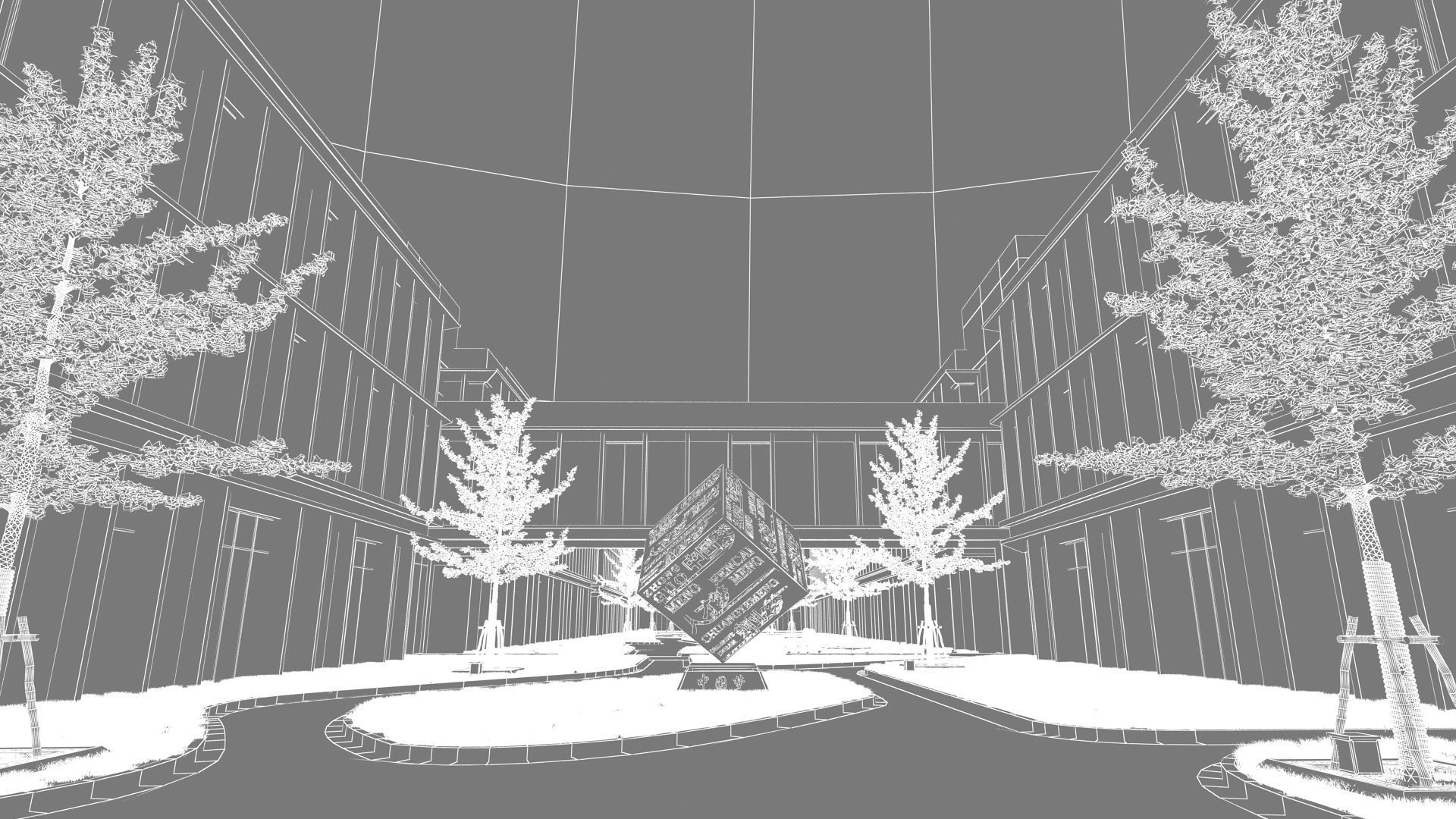 Office building 3D model_11