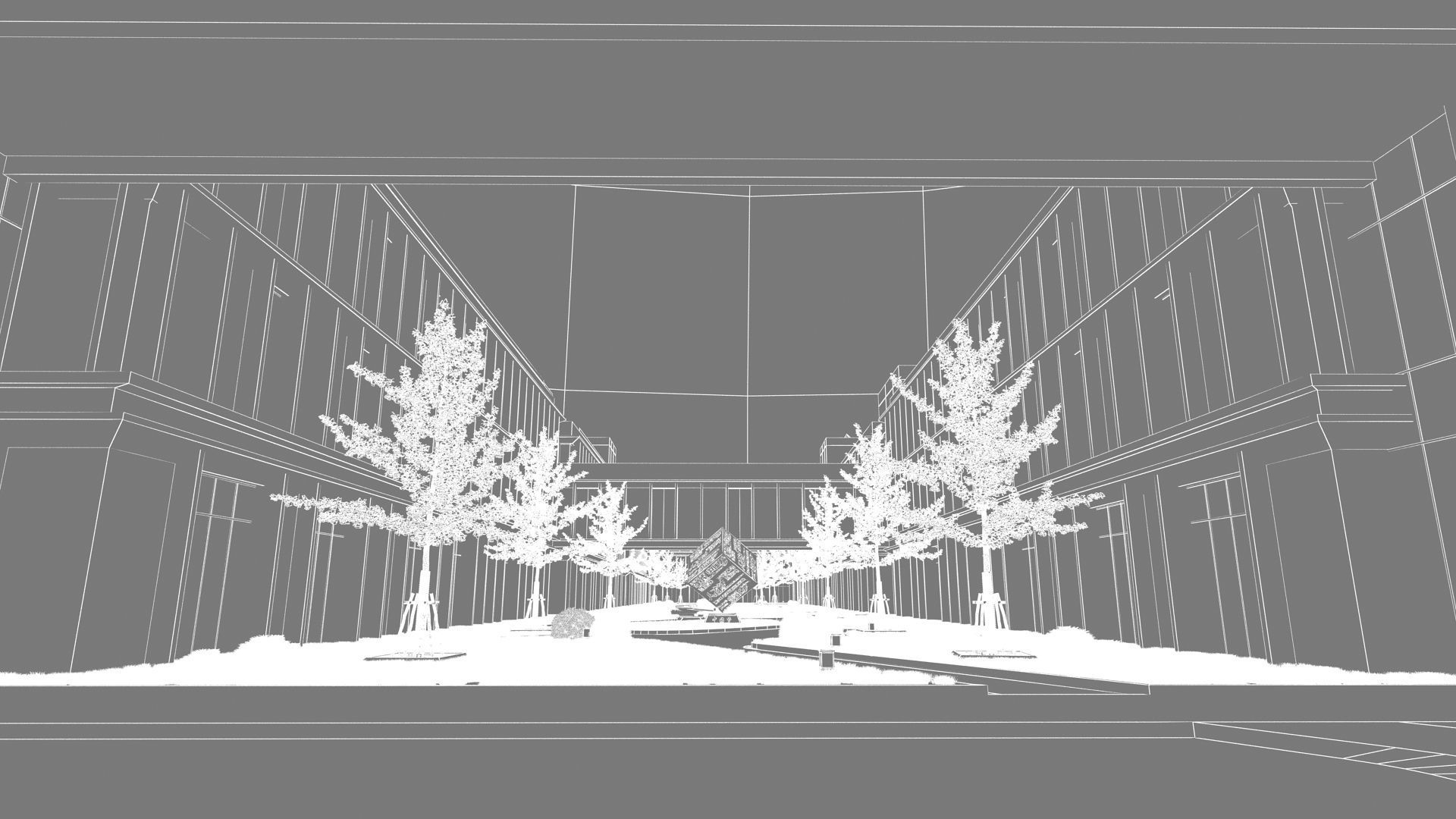 Office building 3D model_8
