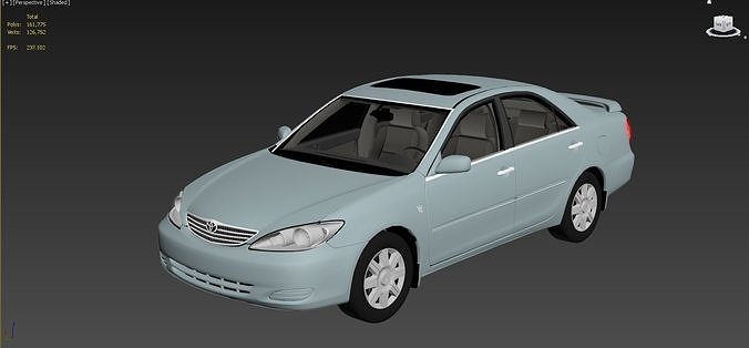 camry v30 Low-poly 3D model