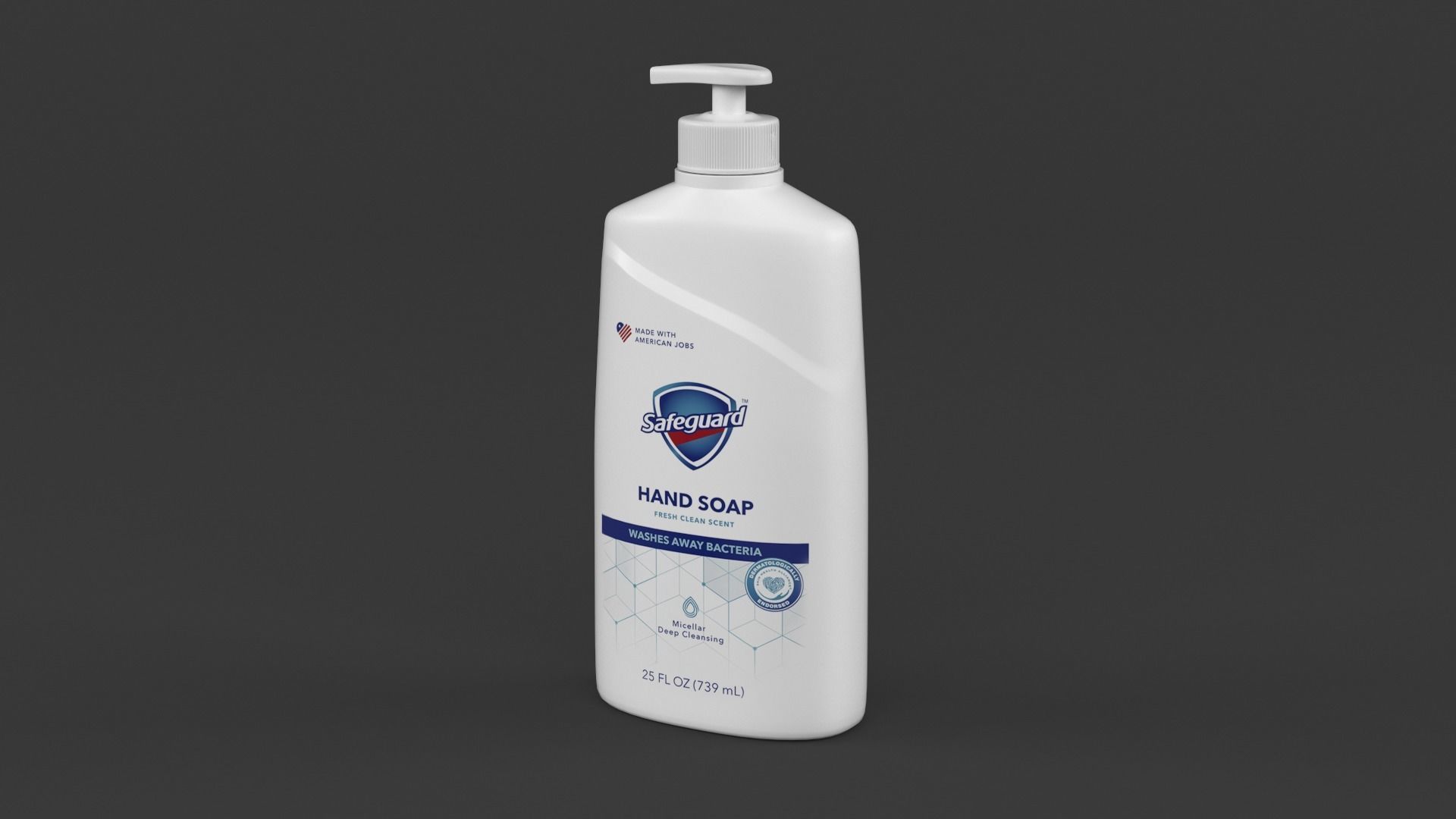 Safeguard Hand Soap 3D model_6