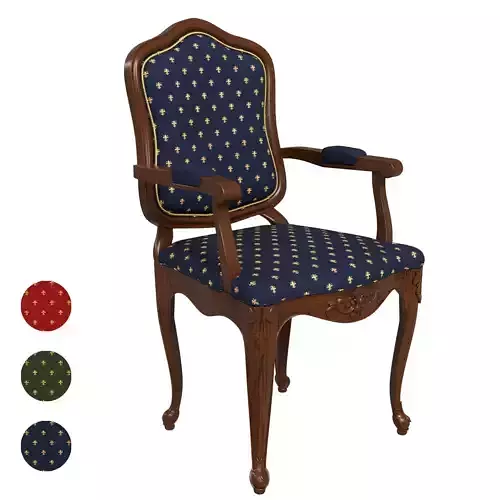  Classic carved chair 04 02
