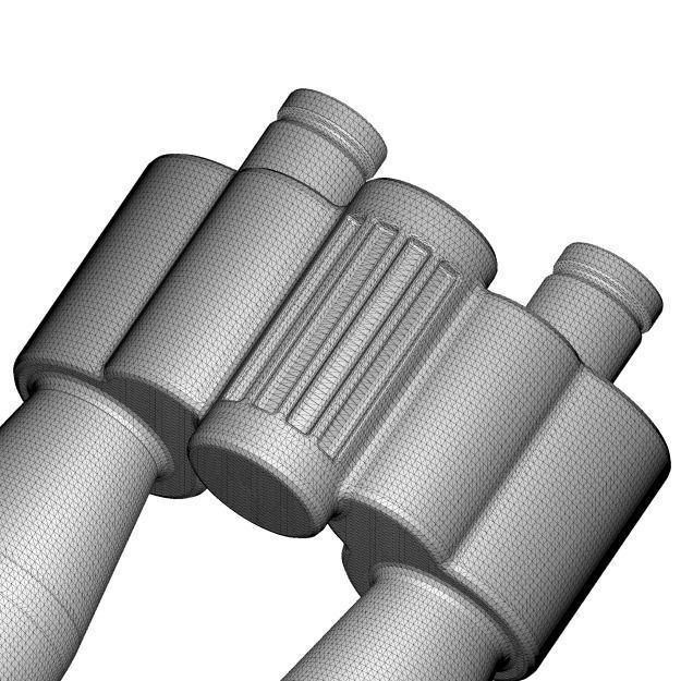 Classic Binocular 3D print model_4