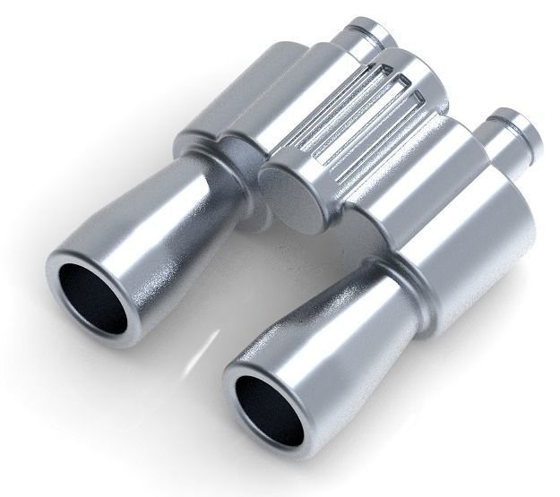 Classic Binocular 3D print model_1