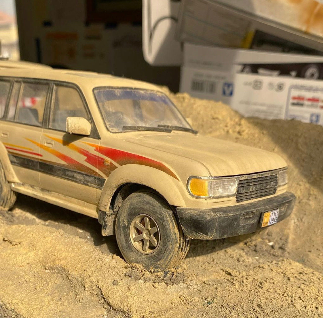 Offroad Desert Balloon Tires Tyres 3D print model_1