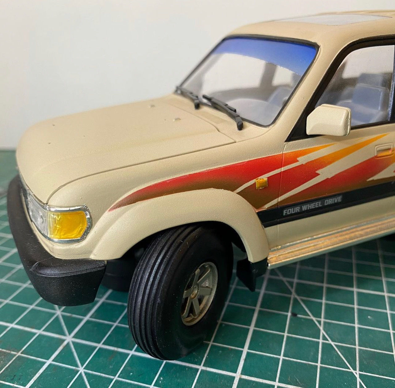 Offroad Desert Balloon Tires Tyres 3D print model_2