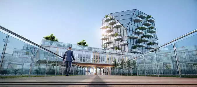 Office building 2 3D model