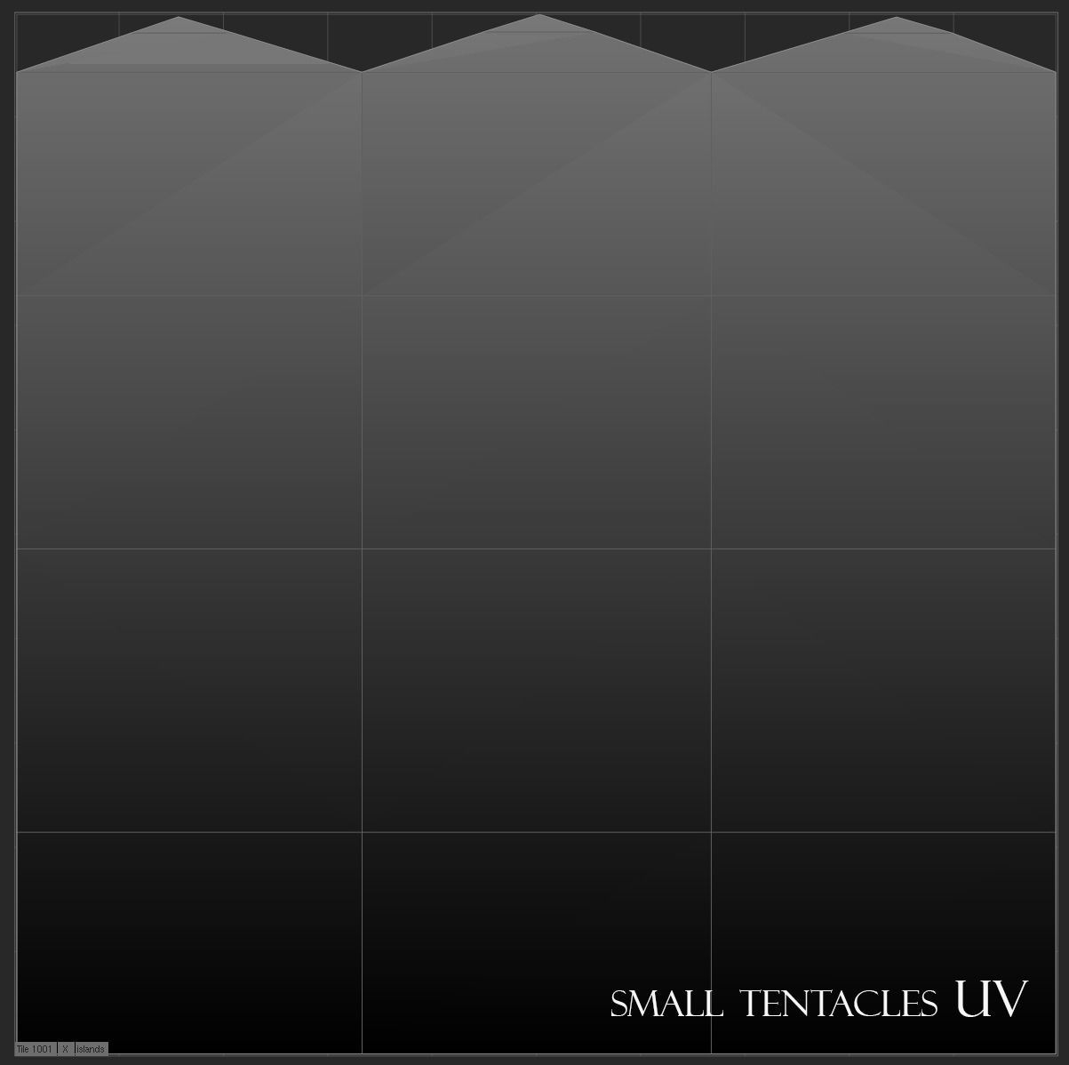 Scallop shell Low-poly 3D model_10