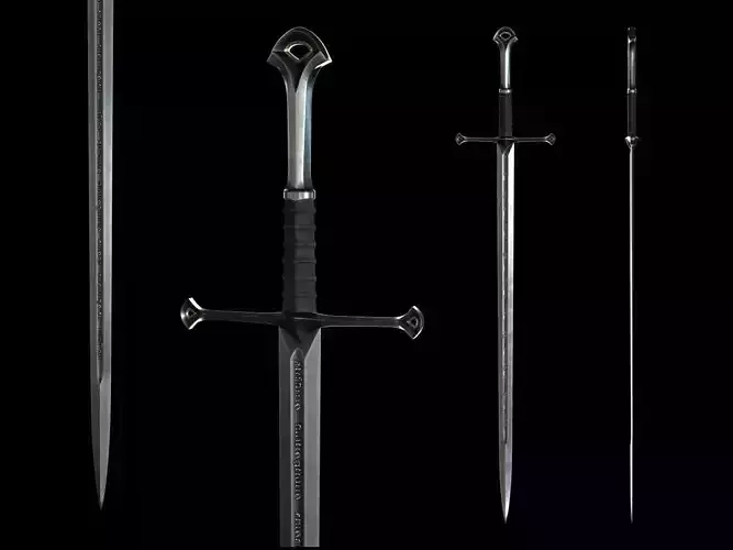 ANDURIL SWORD - LORD OF THE RINGS