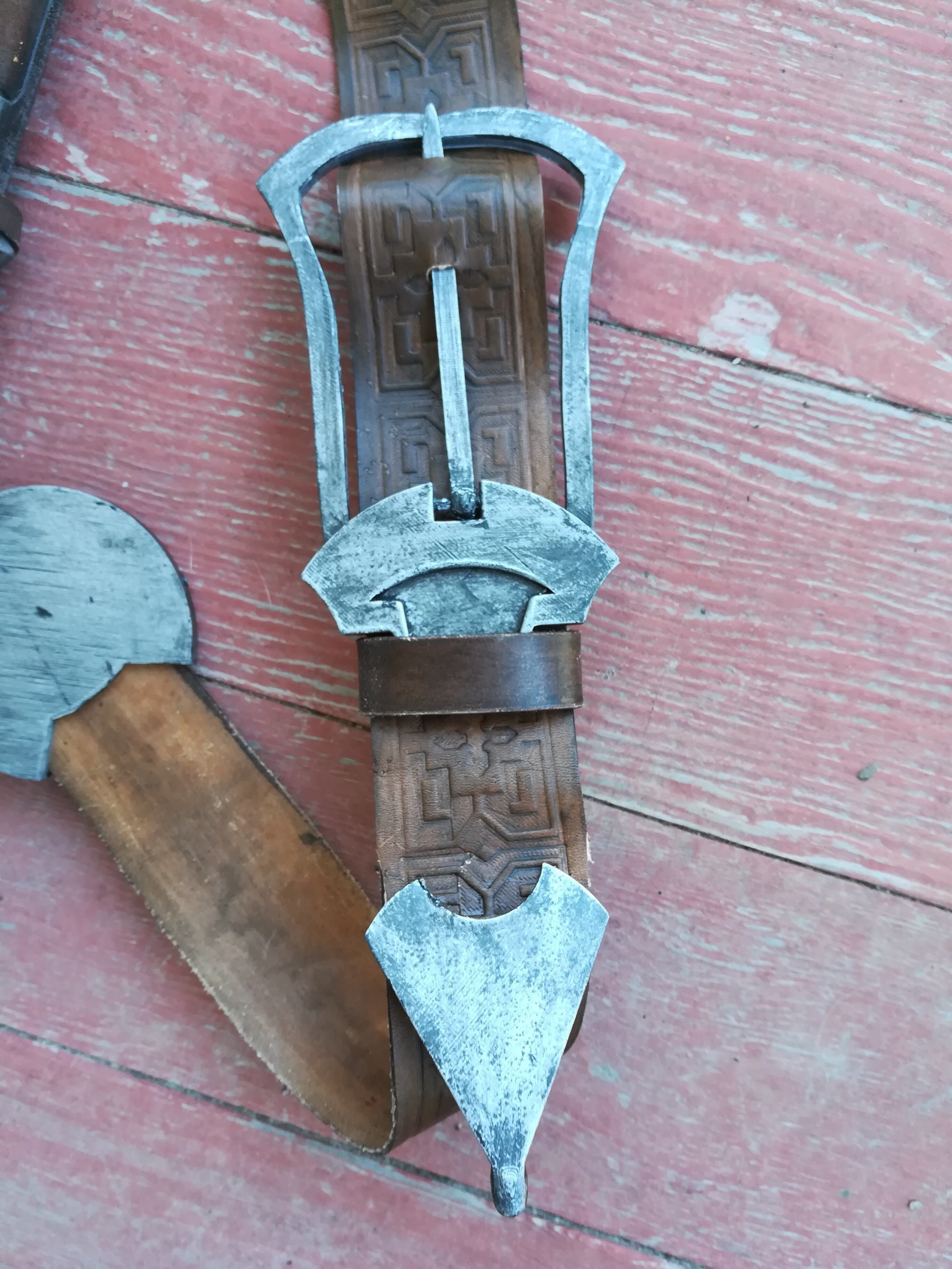 Talion Sword belt and Scabbards - Shadow of Mordor 3D Printable 3D print model_22