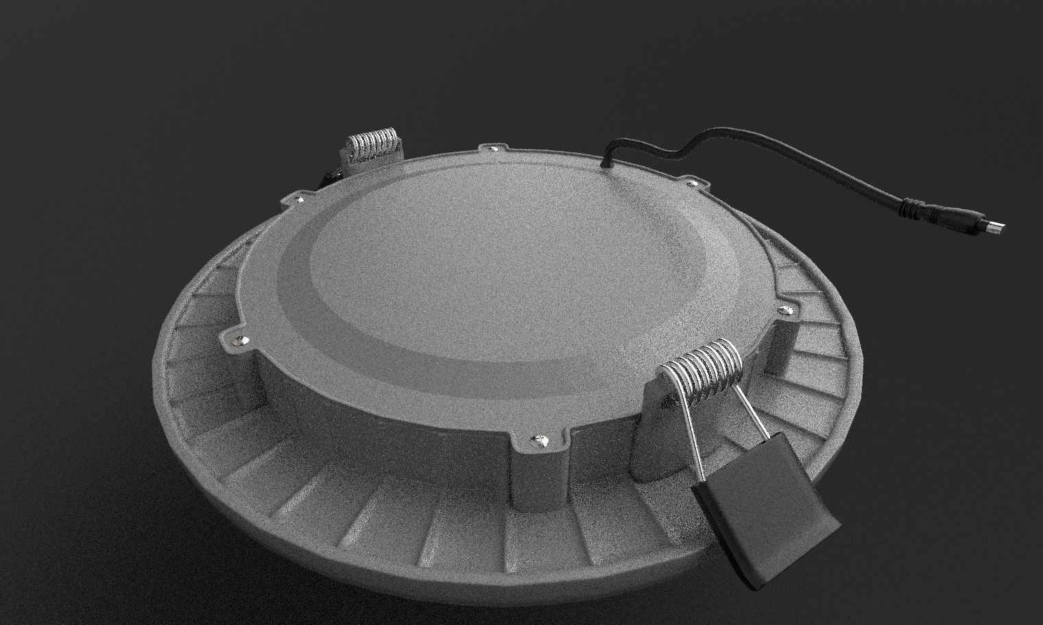 led light ceiling 3D model_8