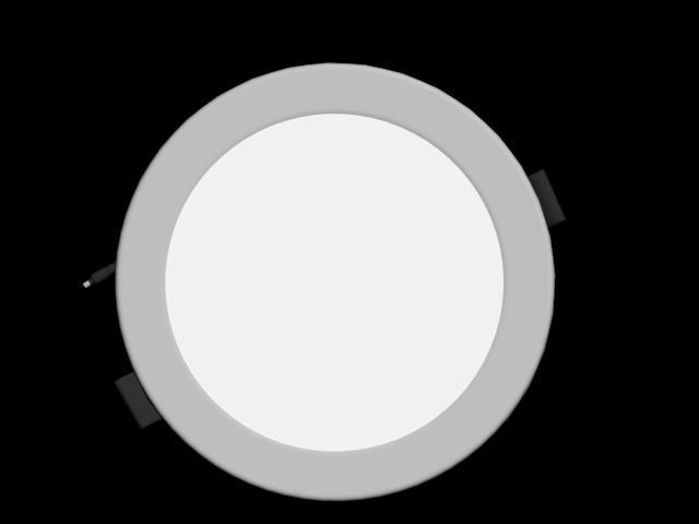 led light ceiling 3D model_2