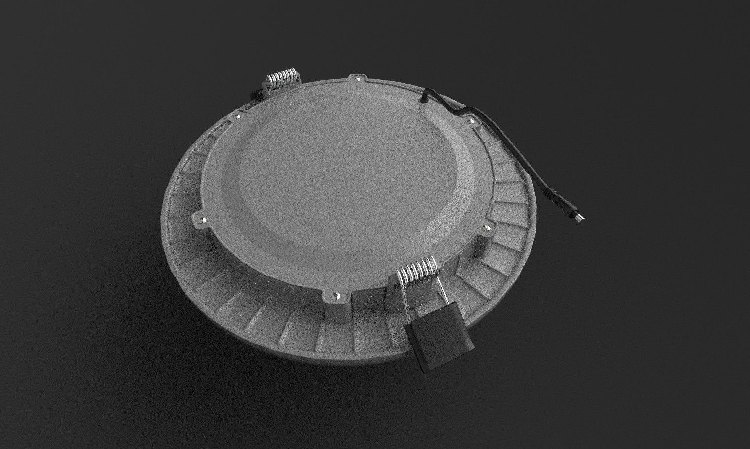 led light ceiling 3D model_6