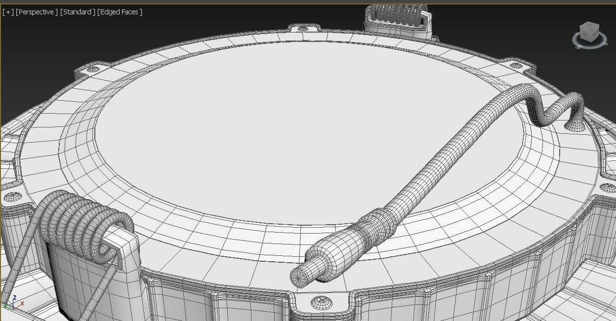 led light ceiling 3D model_12
