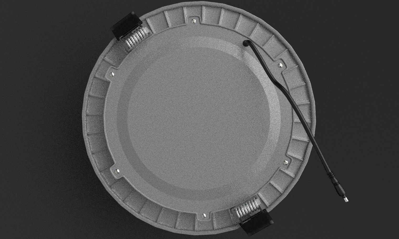 led light ceiling 3D model_1