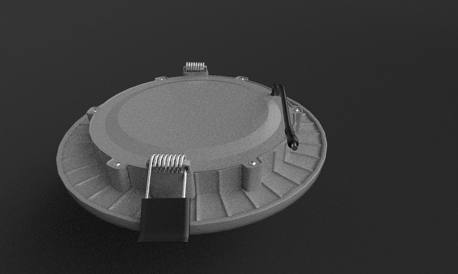 led light ceiling 3D model_3