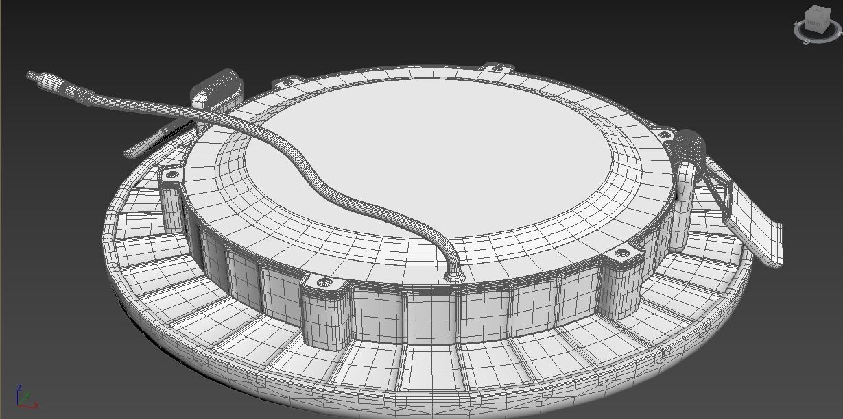 led light ceiling 3D model_10