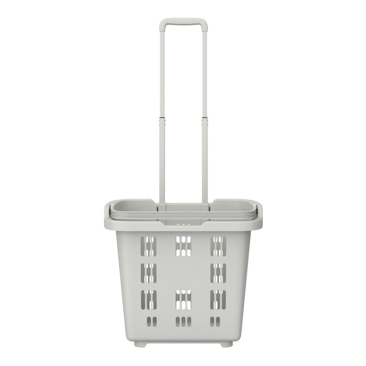 Rolling Shopping Basket 3D model_19